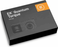 EKWB EK-Quantum Torque HDC Fitting - 16mm - Fekete (6db / csomag)