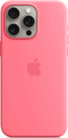 Apple iPhone 15 Pro Max MagSafe-rögzítésű szilikontok - Rózsaszín