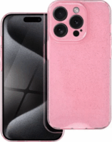 Clear 2mm Apple iPhone 15 Pro Tok - Rózsaszín/Csillámos