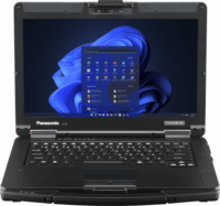 Panasonic Toughbook FZ-55 MK3 Notebook Fekete (14" / Intel i5-1345U / 16GB / 512GB SSD / Win 11 Pro)