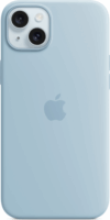 Apple iPhone 15 Plus MagSafe-rögzítésű szilikontok - Világoskék