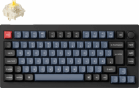 Keychron V1 Max (Gateron Jupiter Banana Switch) Wireless Mechanikus Gaming Billentyűzet - Német