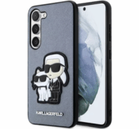 Karl Lagerfeld Samsung Galaxy S23 Hátlapvédő Tok - Szürke