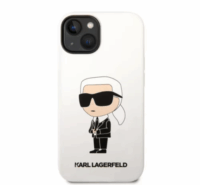 Karl Lagerfeld Apple iPhone 14 Hátlapvédő Tok - Fehér