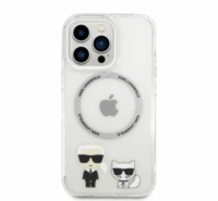 Karl Lagerfeld Apple iPhone 14 Pro Hátlapvédő Tok - Átlátszó