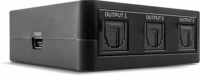 Lindy 70480 Toslink 3-port Audio Splitter