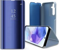 Haffner Samsung Galaxy A55 Flip Tok - Kék