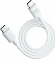3mk Hyper 2x USB Type C Apa Kábel (1.2m) - Fehér