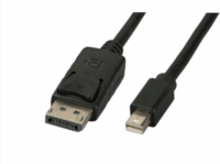 M-CAB 7200536 DisplayPort 1.2 apa - MiniDisplayPort Kábel 3m - Fekete