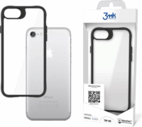 3mk Satin Armor Case+ Apple iPhone SE (2022) Tok - Átlátszó/Fekete