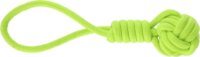 DINGO Labda kötéllel kutyajáték - 6.5 x 32 cm (Zöld)