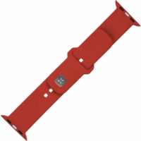 Fixed Sporty Apple Watch S1/2/3/4/5/6/7/8/SE Szilikon Okosóra szíj 42/44/45 mm - Piros