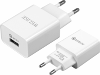 Power charger USB-A Hálózati töltő - Fehér (18W)