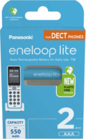 Panasonic BK-4LCCE/2DE Eneloop Lite DECT Telefon akkumulátor 550 mAh