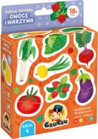 CzuCzu Gyümölcsök és zöldségek - 19x2 darabos puzzle