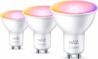 WiZ GU10 Spot izzó 4,7W 2200-6500K GU10 - RGB (3db)