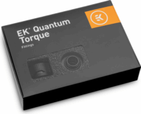 EKWB EK-Quantum Torque HDC Fitting - 14mm - Fekete (6db / csomag)