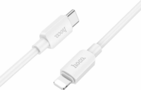 HOCO X96 USB Type-C apa - Lightning apa Töltőkábel - Fehér (1m)