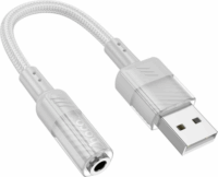 HOCO LS37 USB Type-A apa - 3.5mm Jack anya Adapter