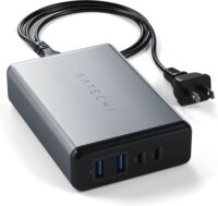 Satechi Travel 2x USB-A / 2x USB-C Hálózati töltő - Fekete (90W)