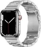 Forcell FA10 Apple Watch Fém szíj 38/40/41mm - Ezüst