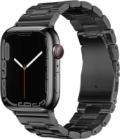 Forcell FA10 Apple Watch Fém szíj 38/40/41mm - Fekete
