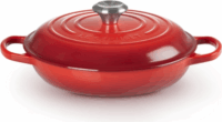 Le Creuset 02726302 30cm Öntöttvas lábas - Piros