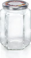 Leifheit Hatszögletű üvegedény - 770 ml