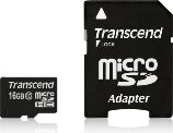 Transcend 16GB microSDHC Card Class 10