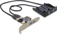 Delock 61893 2 x USB 3.0 + PCI Express Card 2 x USB 3.0 elülső panel