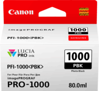 Canon PFI-1000PBK tintakazetta Fotó fekete