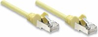Intellinet patch kábel RJ45, Cat6 UTP, 5m, sárga, 100% réz