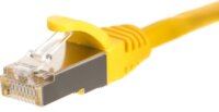 Netrack BZPAT025FY FTP CAT5e Patch kábel 0.25m Sárga