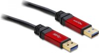 Delock USB 3.0-A apa / apa kábel, 2 m prémium kábel