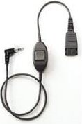 Jabra Cord with QD to 2.5 mm jack with call-answering button, for Philips, Erics