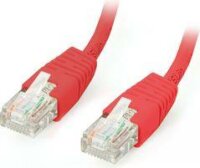 Equip U/UTP Cat6 lapos patch kábel 3.0m piros