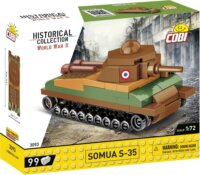 Cobi Blocks Somua S-35 Tank 99 darabos építőkészlet