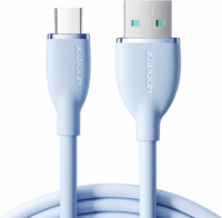 JoyRoom SA29-AC3 USB-A apa - USB-C apa 2.0 Adat és töltőkábel - Kék (1.2m)