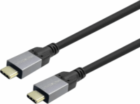 Vivolink USB Type-C apa - USB Type-C apa 2.0 Adat és töltő kábel - Fekete (2m)