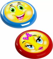 Emoji mintájú frizbi - Többféle