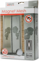 Delight 11398F Mágneses szúnyogháló függöny ajtóra - Mintás