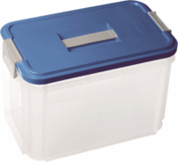 Curver Hobby Vanity 14 literes Tároló doboz - Átlátszó/Kék