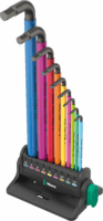Wera 950/9 Hex-Plus Multicolour 3 Imbusz kulcs készlet (9 db / csomag)