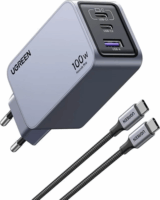Ugreen Nexode Pro 2x USB-C / USB-A Hálózati töltő + USB-C Kábel