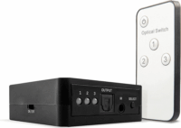 Lindy IR 3 Portos Toslink Optikai 3-port Audio Switch