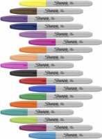 Sharpie Permanentmarker F Jelölőmarker készlet - Vegyes színek (18 db / csomag)