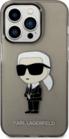 Karl Lagerfeld IML Ikonik NFT Apple iPhone 14 Pro Max Tok - Fekete
