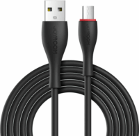 Joyroom S-1030M8 USB-A apa - Micro USB apa Adat és töltőkábel - Fekete (1m)