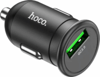 Hoco Z43 USB-A Autós töltő - Fekete (18W)