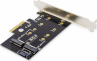 Digitus DS-33170 2x belső M.2 port bővítő PCIe kártya